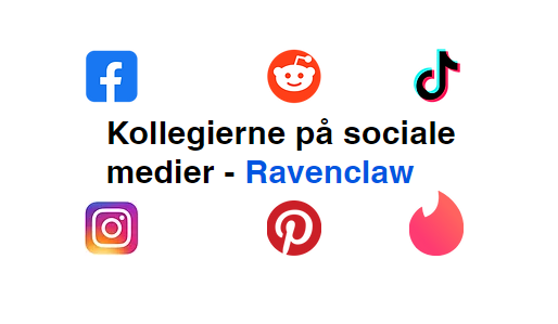 Kollegierne på sociale medier - Ravenclaw