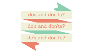 Do's and Don'ts World of Potter Edition