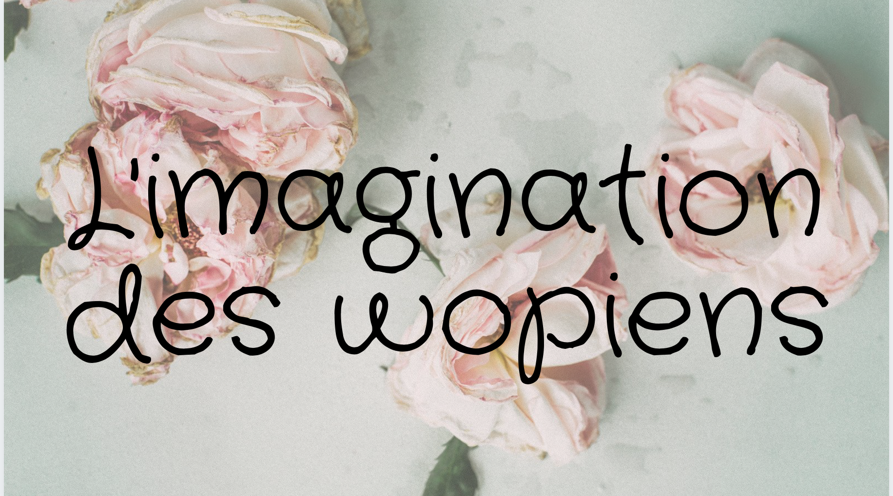 L'imagination des Wopiens : #2 Texte de profil