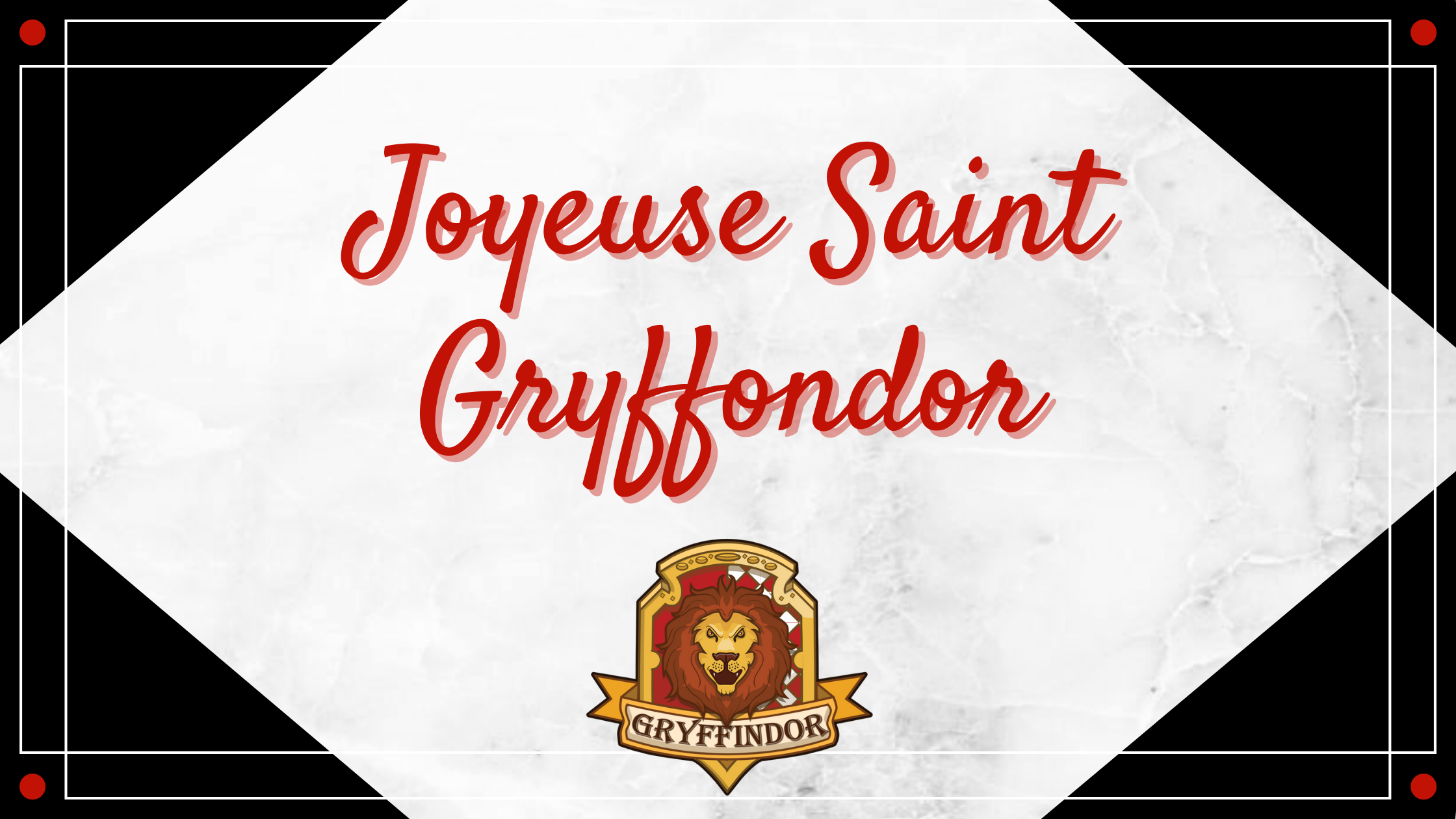 Joyeuse Saint Gryffondor